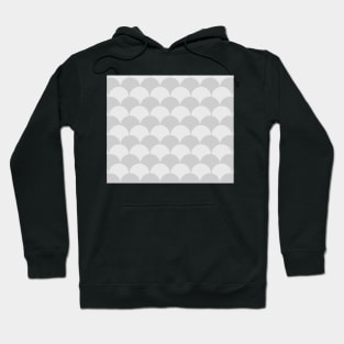 Abstract pattern - gray and white. Hoodie